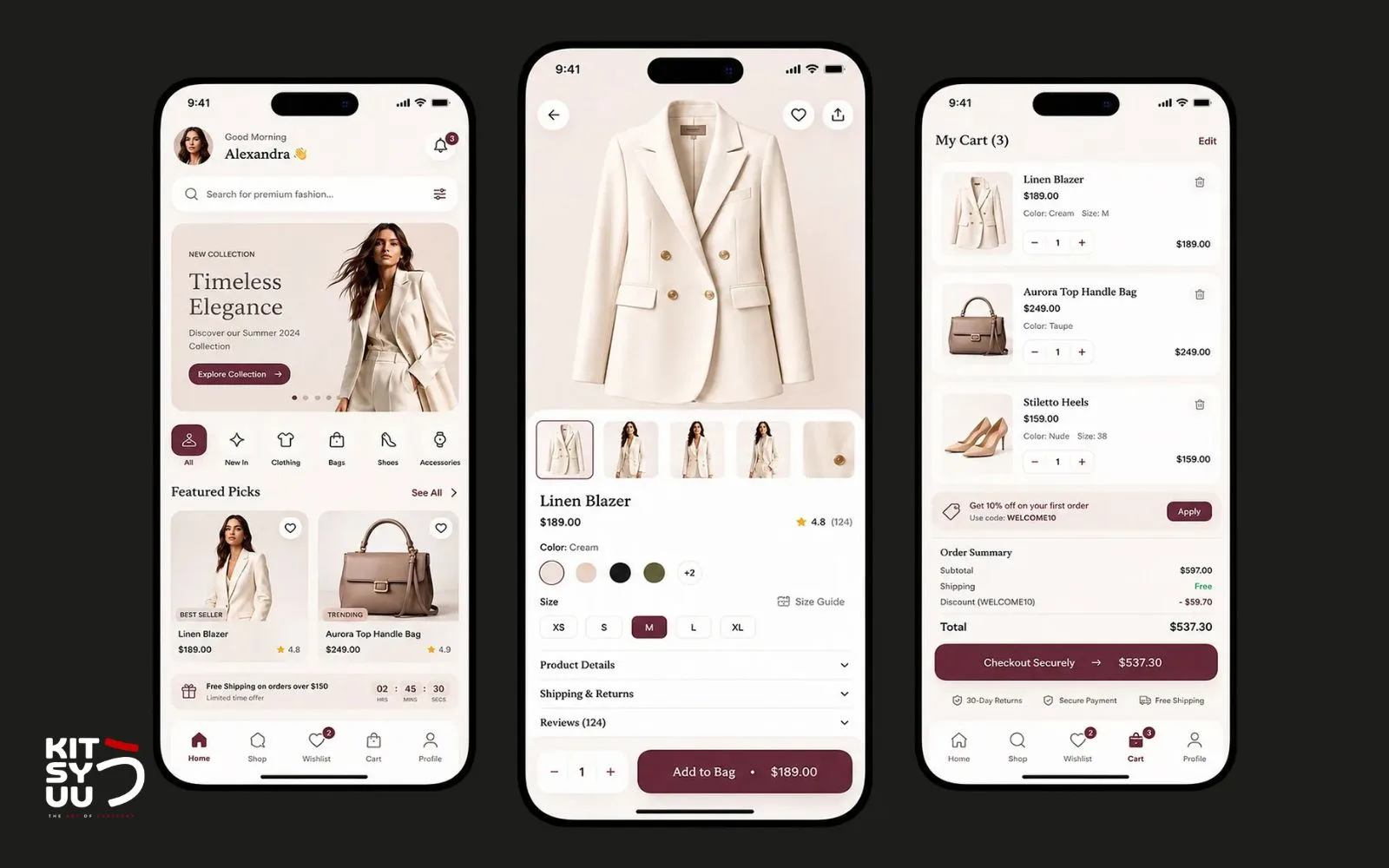 Kitsyuu app screen 1